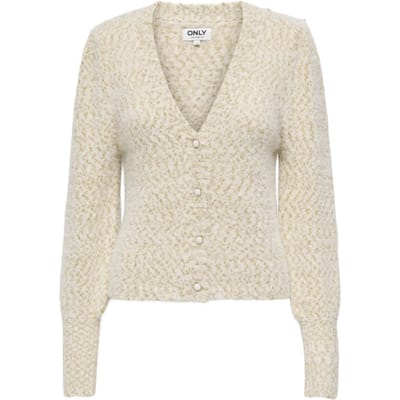 Only onlrosette ls cardigan cs knt 15259423 egret