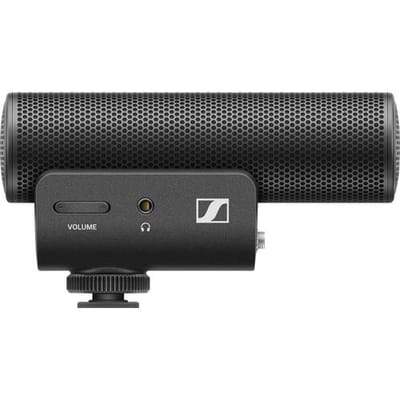 Cameramicrofoon Sennheiser mke 400 Zendmethode:Kabelgebonden Incl. windkap, Incl. kabel, Incl. tas