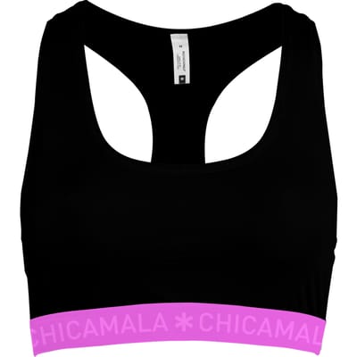 Chicamala – Dames Racerback - BH zonder beugel – Dames Ondergoed – Lingerie - Sport BH – Kleding - 95% Katoen – Dames kleding
