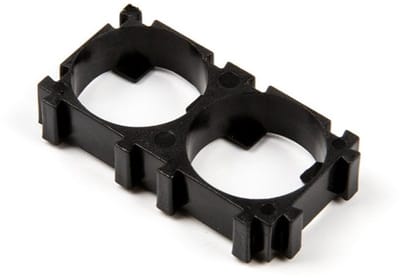 OTRONIC® 2x 18650 batterijhouder schakelbare klem
