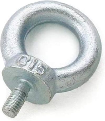 QLINQ oogbout M6 | diameter Ø 36 mm | verzinkt | max 80 kg