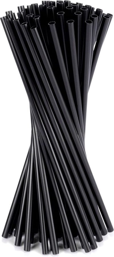Rietjes 22 cm 50 stuks - voor Dranken - Drinkrietjes