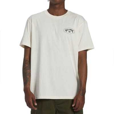 Billabong Exit Arch T-shirt Met Korte Mouwen Beige S Man