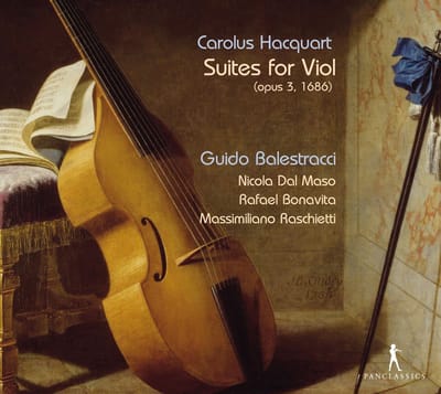 Guido Balestracci, Nicola Dal Maso, Rafael Bonavita & Massimiliano Raschietti - Hacquart: Suites For Viol (Opus 3 1686) (CD)