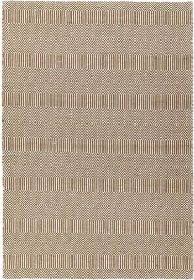 Easy Living - Sloan-Taupe Vloerkleed - 200x300  - Rechthoek - Laagpolig Tapijt - Modern - Taupe, Wit