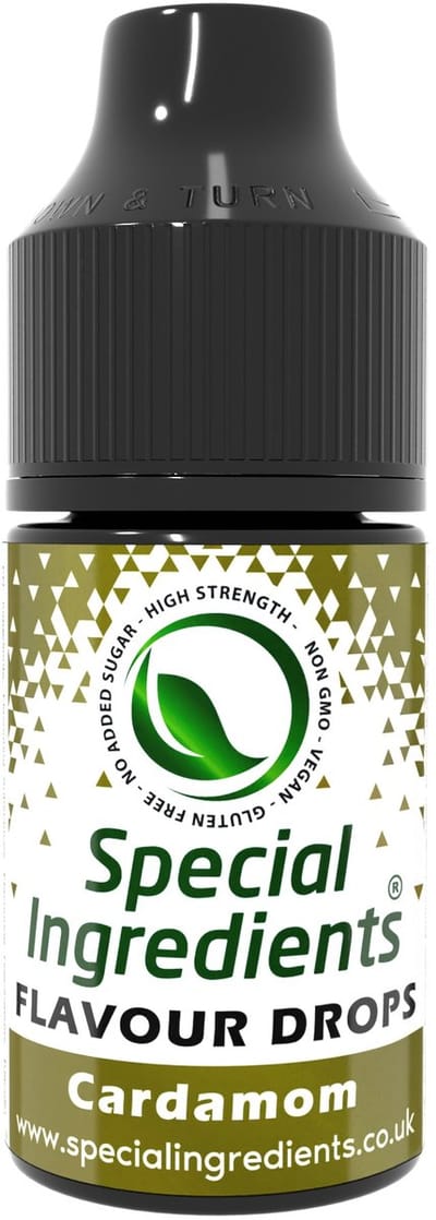 Kardemom Smaak Druppels - 30 ml - Smaakdruppels - Flavour Drops - Moderne Gastronomie - Moleculair Koken - Hersluitbare Pot - Recycled Plastic