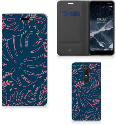 Nokia 5.1 (2018) Smart Cover Palm Leaves