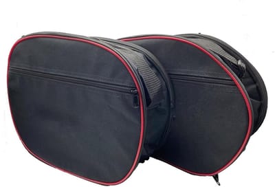 Motorfiets Kofferbak Tas - Zadeltas Waterdicht - Reizen Opslag - Waterdichte Binnentas - One Size - Zwart