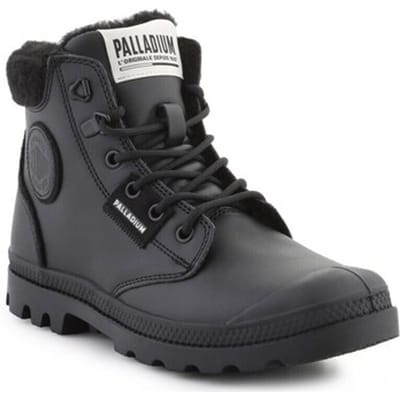 PALLADIUM Pampa Hi Snow Warm dameslaarzen enkellaars leer 94380-008-M zwart
