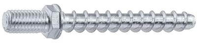 Betonschroeven - Bevestigingsschroeven - Stevig Bevestigen - Koolstofstaal Materiaal - 60 x 55 mm - Nikkel