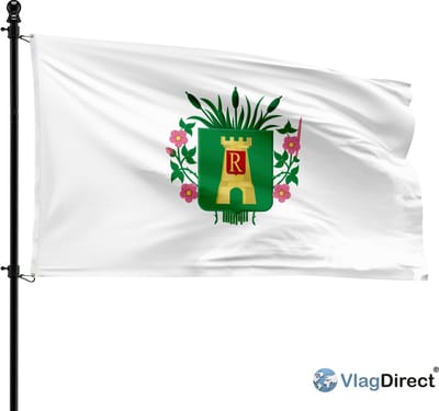 Gemeente Rebecq vlag - 90 x 150 cm.