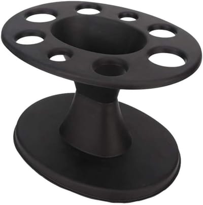 1 stuk haarborstelhouder ronde haarborstelhouder plastic borstelhouder displaystandaard haarborstelhouder kappersgereedschaphouder accessoires