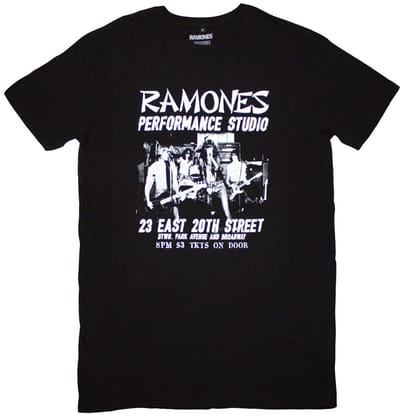 Ramones - East Village T-shirtjurk - S - Zwart