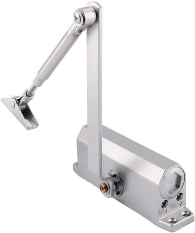 Verstelbare Vlamvertragende Hydraulische Deursluiter, Veerpositiebuffer voor Deuren van 600-1200mm, Geschikt voor Thuis en Commercieel Gebruik (45-65kg)
