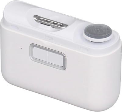 Elektrische Nagelknipper - Automatische Nagelvijl - Nagels Verzorgen - Veilig Pinch-vrij Ontwerp - 12 x 10 x 4 cm - Wit