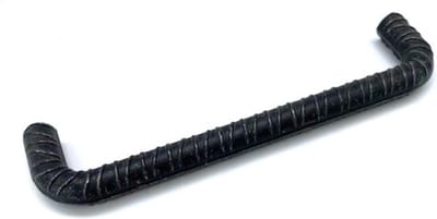Greep Industrieel Zwart ‘Betonstaal’ 140mm