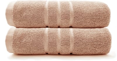HOOMstyle Handdoeken Set Boutique - 2 stuks - 70x140cm - Terra