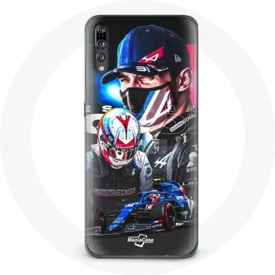 Coque - Huawei - P20 - Formule 1 - Esteban Ocon - Souple - Sportif