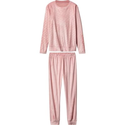 ESMARA Dames pyjama (Lichtroze, XS (32/34))