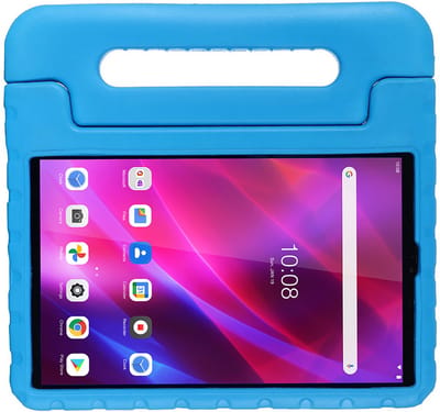 Cazy tablet Hoes Kinderen geschikt voor Lenovo Tab K10 - Kinderhoes Tablet Classic - Blauw