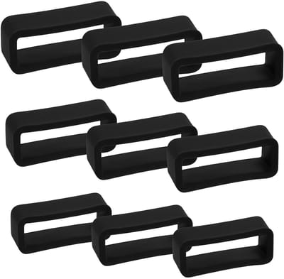 Dailygoods- Horlogebandhouder 9 Stuks - Siliconen Bandlus