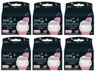 Wilkinson - Intuition - Ultra - Moisture - Navul - Scheermesjes - 6 x 3 Stuks