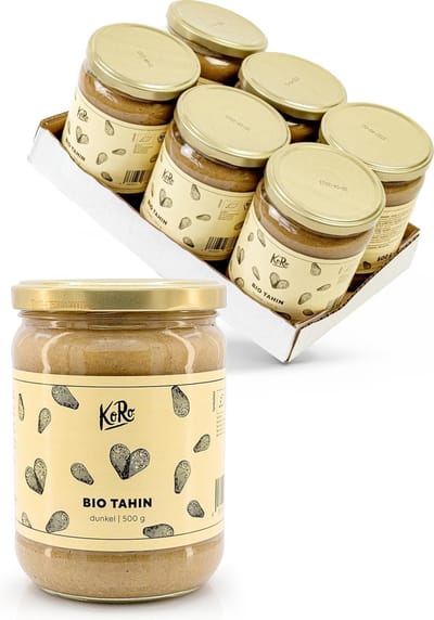 KoRo | Bio donkere tahin 6 x 500 g
