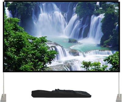 Projectiescherm - Filmscherm - Home Cinema - Kreukvrij HD - 80-120 Inch - Wit