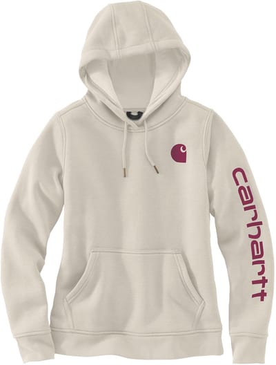 CARHARTT kleding Carhartt sweatshirt met logo op de mouwen, wit/paars