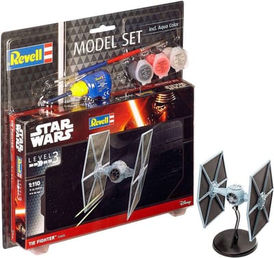 Revell Modelbouwpakket Ruimtevaart - 63605 TIE Fighter - STAR WARS - Model Set Plastic - 1:110 - Modelbouw