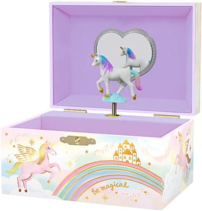 Giggle and Honey muziekdoos juwelen magische eenhoorn Beautiful Dreamer.