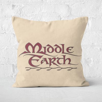 Lord Of The Rings Middle Earth Vierkant Kussen - 50x50cm - Soft Touch