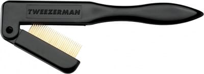 Tweezerman Folding iLash Comb – Inklapbare Wimperkam & Lash Separator – Precisie Lash Tool Voor Perfect Gescheiden, Gedefinieerde Wimpers – Compact & Handzaam – Zwart – Voor Natuurlijk Volume En Geen Klontjes In Mascara – Beauty Must-Have