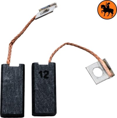 Koolborstelset voor Bosch DRM 23/13 - 6,3x10x21,5mm - Vervangt 1.607.014.126