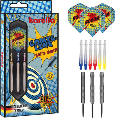 Professionele Steeldarts 80% Tungsten - Diverse Grips en Gewichten