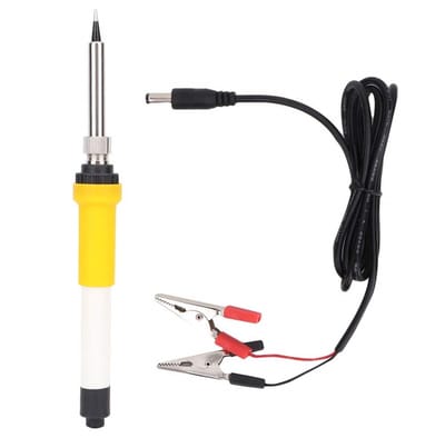 Allecto - Draagbare Elektrische Lijmpistool - 60W krachtig - Inclusief Krokodillenklem - Voor Buiten en Bedrading - Ideaal voor Creatieve Projecten...