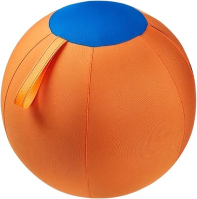 Hondenbal - Speelbal Dier - Actief Spelen - Gigantisch Formaat - 45 cm Diameter - Oranje