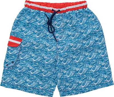 Ducksday - UV zwemshort - zwembroek - voor jongens - boardshort - UPF 50+ - Straya - 134/140 - 10 jaar