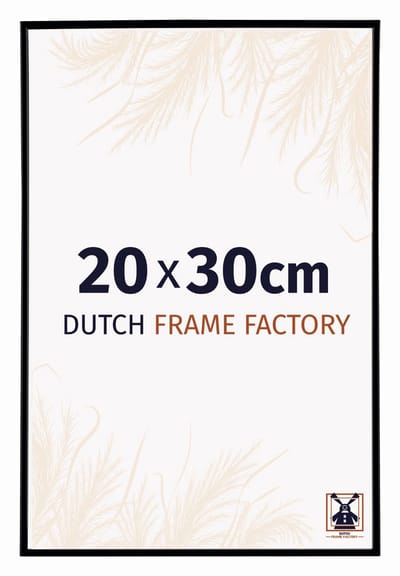 Fotolijst 20x30 cm - Kunststof - Zwart Mat - Easy