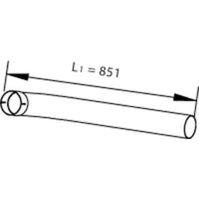 Uitlaatpijp DINEX 47190