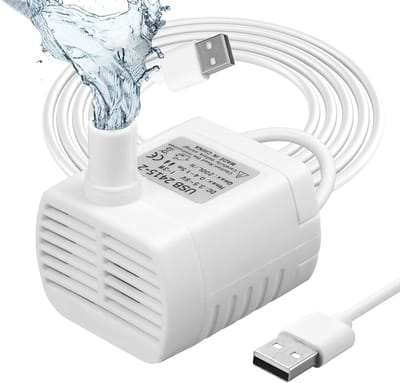 Ultrastille Dompelpomp voor Aquariums en Vijvers - Verstelbare Waterdebiet, Ideaal voor Hydrocultuur en Watertuinen
