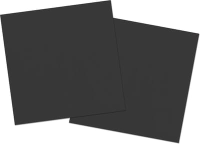 Folat - Servetten - Zwart 33x33cm (20 stuks) - Halloween servetten - Halloween decoratie - servies - napkins - Servetten tafel