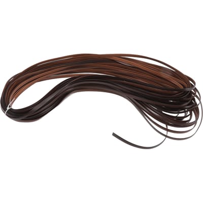 Kit de réparation en osier Chaise de patio en plastique Table Canapé Rotin synthétique Matériau pour meubles Discolored Brown
