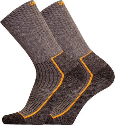 UphillSport - 2-Pack - Finse Wandelsokken - Flextech Vochtregulatie - Heren / Dames - grijs - 39-42 - 8386