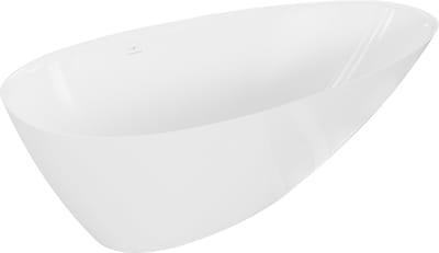 Mexen Milano vrijstaande badkuip van composiet 150 x 82 , wit glanzend - 57301508510