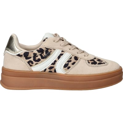 POSH by Poelman Sneakers - Meisjes - Beige - Maat:32