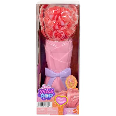 Barbie Petal Pop Geparfumeerde Modepop - Roze Jurk