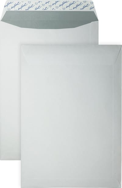 EA4 Enveloppen - Akte envelop - 220 x 312 mm - 25 stuks - Wit - zelfklevend met plakstrip - 120 gram - DULA