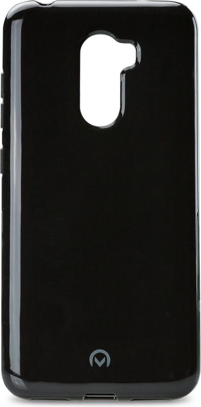 Mobilize Hoesje geschikt voor Xiaomi Pocophone F1 Telefoonhoesje Flexibel TPU | Mobilize Gelly Backcover | Pocophone F1 Case | Back Cover - Zwart