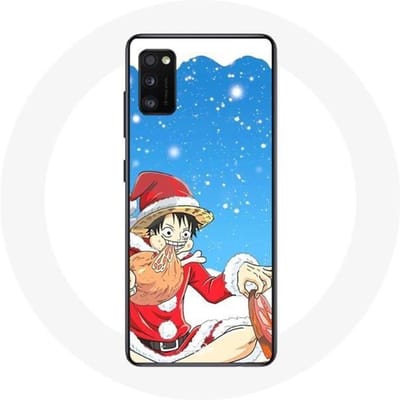 Coque pour Oppo A16 Anime One Piece Luffy Le jour de Noël 2023